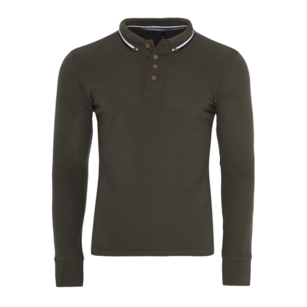 Long sleeve pique polo. - MLT 69KENNEDYD