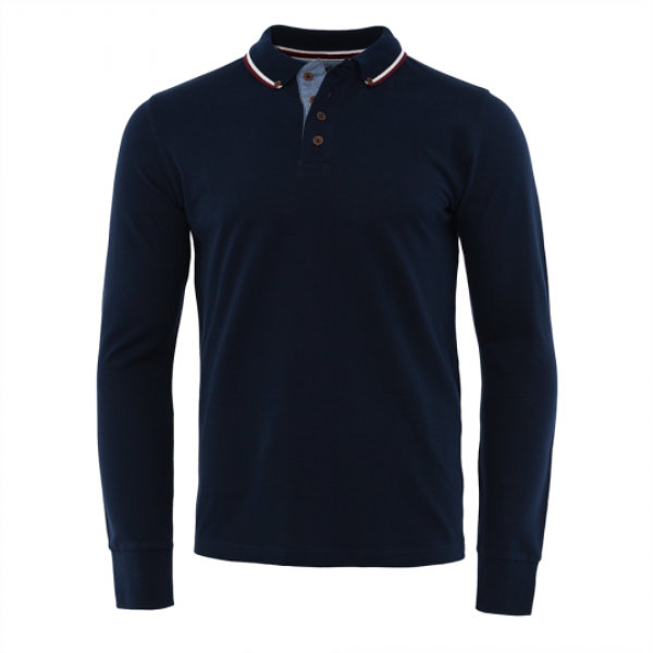 Long sleeve pique polo. - MLT 69KENNEDYE
