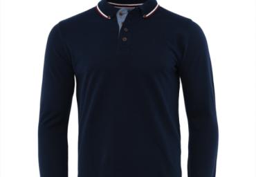 Long sleeve pique polo. - MLT 69KENNEDYE