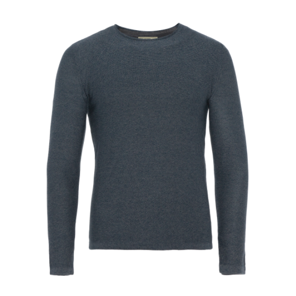 Crew neck twisted jumper. - MK 162ANDROMEDA