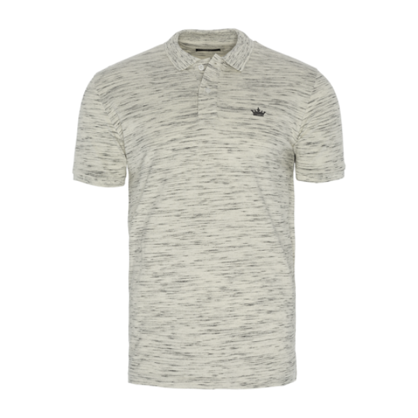 Short sleeve pique polo with button placket. - MPS 69ISCARIOT