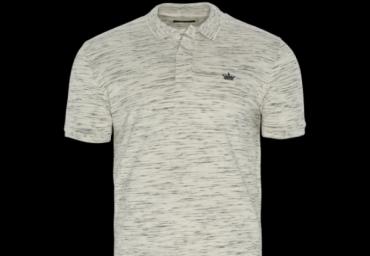 Short sleeve pique polo with button placket. - MPS 69ISCARIOT