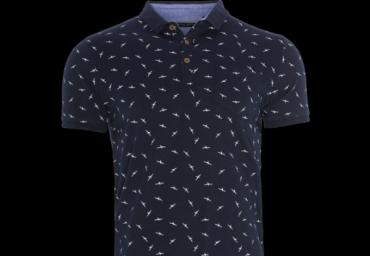 Short sleeve polo all over printed - MTS 69BRUNOC
