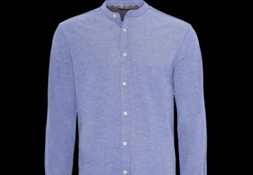 Long sleeve shirt with mandarin collar - MSH 69MANTIS