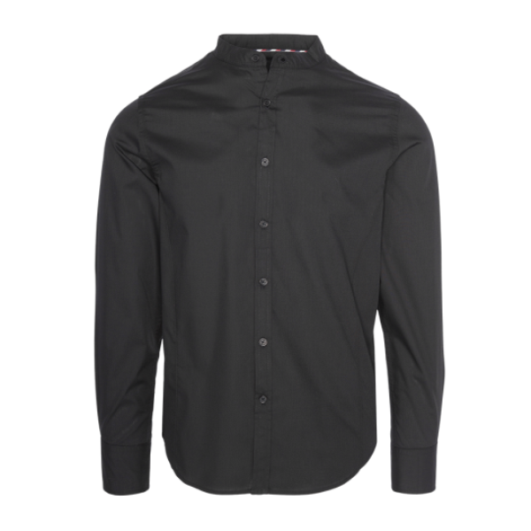 Long sleeve mao neck shirt with button through. - MSH 69MAGNUS