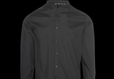 Long sleeve mao neck shirt with button through. - MSH 69MAGNUS