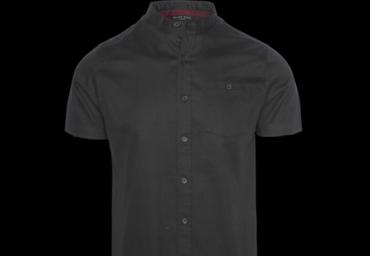 Buttoned short sleeve shirt with chest pocket. - MSH 69BREMEN