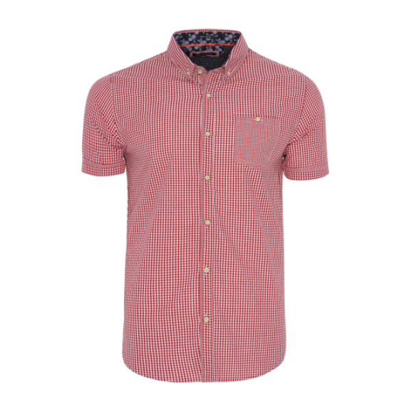 Short sleeve checked shirt. - MSH 69CLEMENT