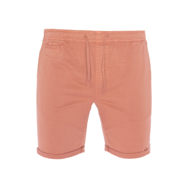 Elasticated waistband short with drawcord. - MSRT BAXTER