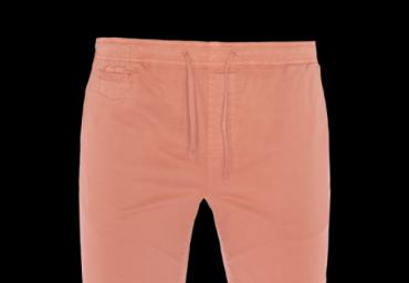 Elasticated waistband short with drawcord. - MSRT BAXTER