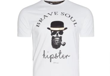 13.Crew neck ss T-shirt with print to chest - MTS 149MIDAS