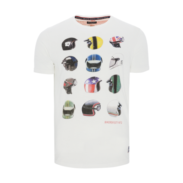 17.Crew neck T-shirt front print - MTS 149SURTEJDA