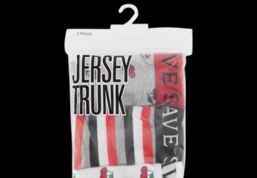 All over printed boxer. (3 pcs. per pack) 2x Cherry print 1x Stripe print - MBX 451CHERRY