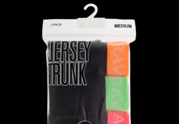 Boxer with contrast brand at waist. (3 pcs. per pack). - MBX 451JAYD