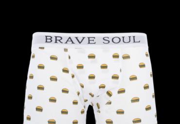 Burger printed boxer with elasticated waist (2 uds. per pack). - MBX 18BURGER