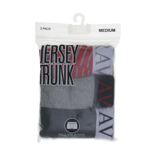 Elasticated waist boxer. (3 pcs. per pack). - MBX 451ROBBIE