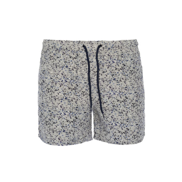 All over splatter printed swimsuit with drawcord. - MSRT WAYWARD