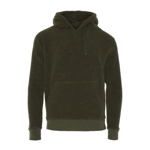 Hooded Sherpa Sweatshirt With Kangaroo Pocket MSS 441GROMITB