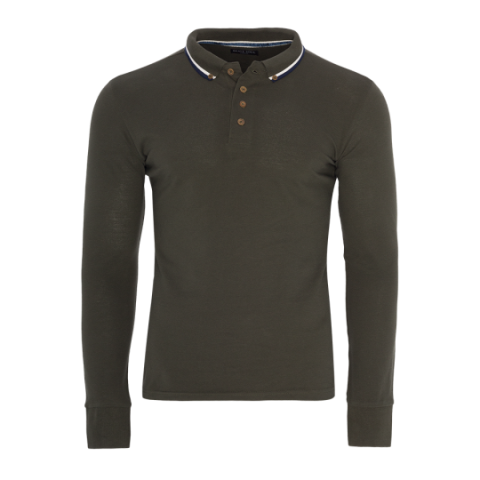 Long sleeve pique polo. - MLT 69KENNEDYD