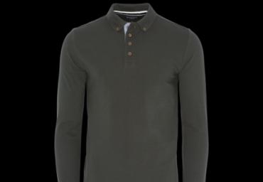 Long sleeve pique polo. - MLT 69LINCOLNJ