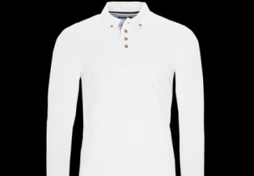Long sleeve pique polo. - MLT 69LINCOLNM