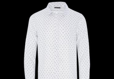 Long sleeve all over printed shirt - MSH PB475PAISLEY