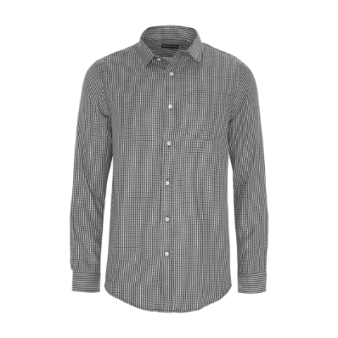 Long sleeve all over printed shirt - MSH PB475QUAD