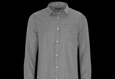 Long sleeve all over printed shirt - MSH PB475QUAD