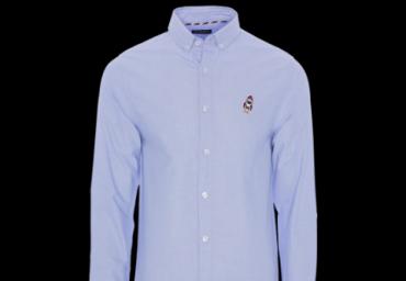 Long sleeve shirt with bird applique. - MSH 69CLAUDIAN