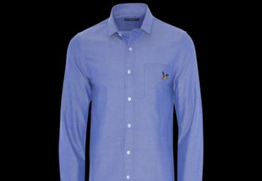 Long sleeve shirt with embroidery pocket - MSH 514BRETT