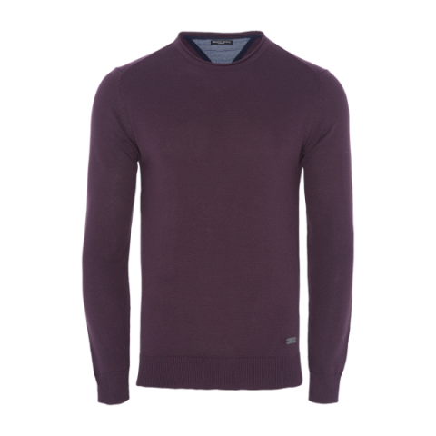 Crew neck basic jumper. - MK 230RADIUM