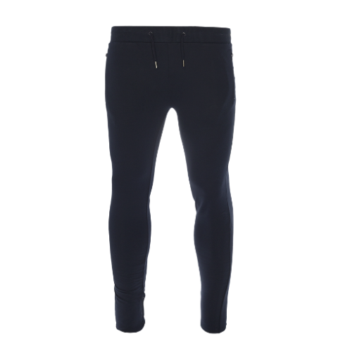 Jog pants with zip pockets. - MJB 69SKINNYNAVY
