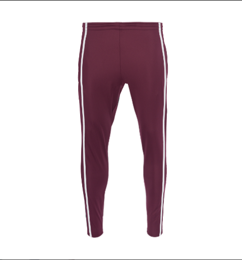 Elasticated waist jog pants with stripe at side. - MJB 363LAWSONB