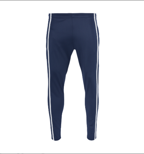 Elasticated waist jog pants with stripe at side. - MJB 363LAWSONB2