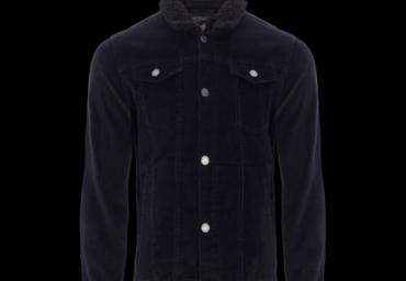 Cord jacket with sherpa collar. - MJK PRESTWICH