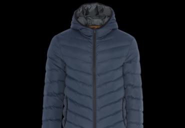 Hooded padded jacket. - MJK GRANTNAVY