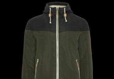 Paneled hooded padded jacket with sherpa lined. - MJK KOEMAN