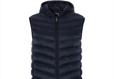 Hooded padded gilet - MJK BLACKBURNBLK
