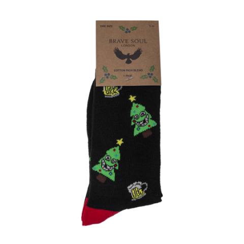 All over printed socks. (1 pair). - MSX 470XMAS