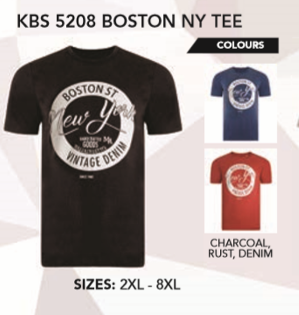 KBS 5208 BOSTON NY TEE