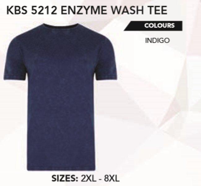 KBS 5212 ENZYME WASH TEE