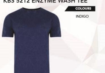 KBS 5212 ENZYME WASH TEE