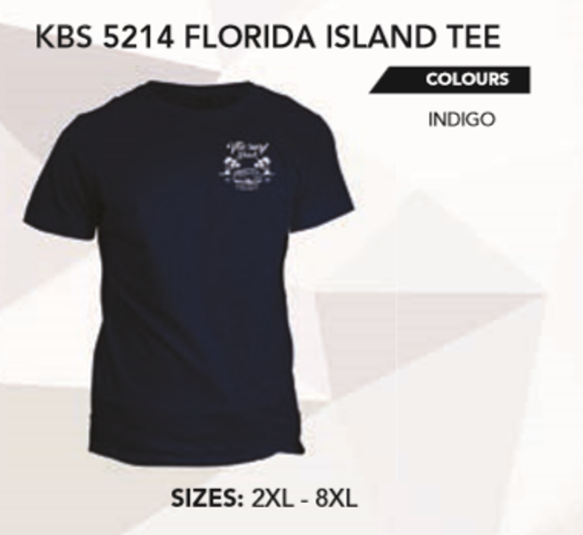 KBS 5214 FLORIDA ISLAND TEE