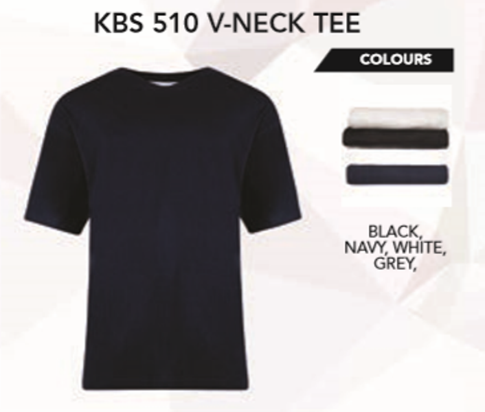 KBS510 V-NECK TEE