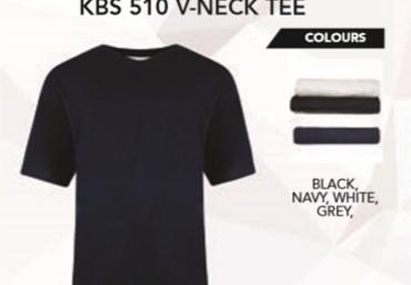 KBS510 V-NECK TEE