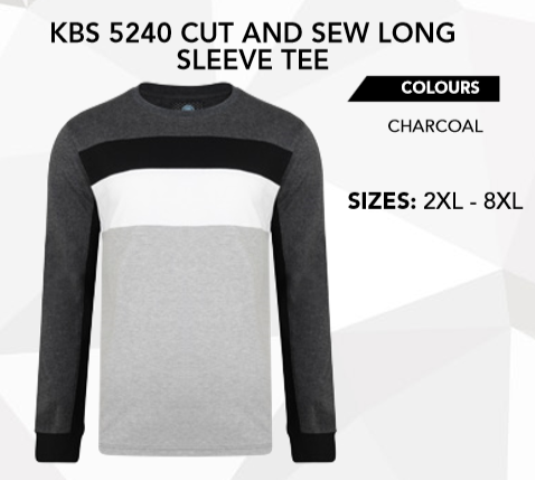 KBS 5240 CUT AND SEW TEE