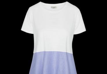 Contrast hem T-shirt - LTS 432ROME