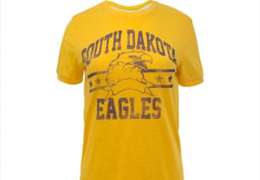 Crew neck short sleeve T-shirt with front print. - LTS 69DAKOTAR1