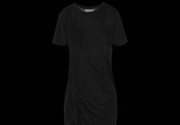 Long line short sleeve T-shirt with drawstring. - LTS 69DIANA