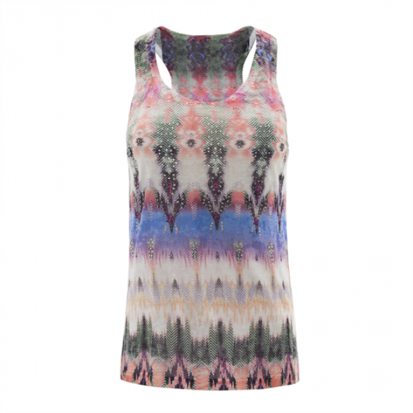 Sublimation printed vest with diamantes. - LV 224OTTAWA